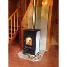 купить Печь-камин Везувий ПК-01 (270) c плитой бежевая 9 кВт в Борисове в Борисове