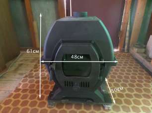 Купить Печь отопительная чугунная Везувий Триумф 180 с т/о в Борисове в Борисове