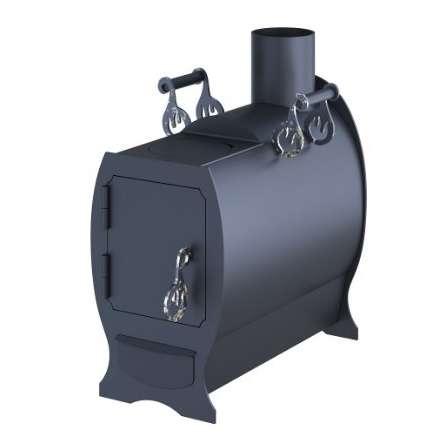 Отопительная печь Царь-печи Буржуйка с конфоркой Амазонка бай фото в Борисове