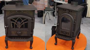 Недорогой камин Сибирь 7 чугунная фото в интерьере в Борисове