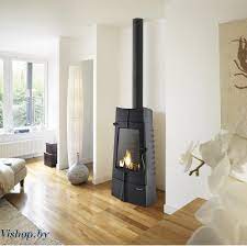 Печь-камин чугунный Invicta Chamane 14 в интерьере Амазонка бай фото  в Борисове