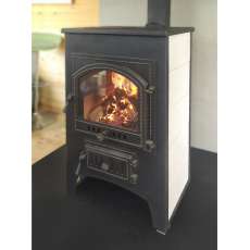 Купить Печь-камин Везувий ПК-01 (205) c плитой бежевая 12 кВт в Борисове в Борисове