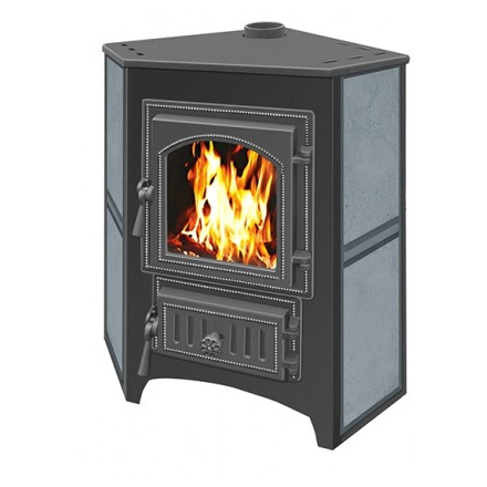 Печь-камин Везувий ПК-01 (220) угловой талькохлорит 9 кВт Амазонка бай фото в Борисове