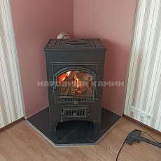 Купить Печь-камин Везувий ПК-02 (205) с плитой и т/о песчаник 12 кВт в Борисове в Борисове