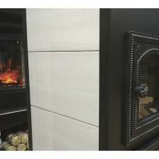 Недорогой камин со стеклом ЭТНА (ДТ-4С) с плитой и теплообменником Амазонка бай фото в Борисове