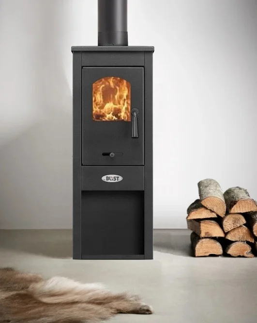 Печь-камин Blist Ekonomik Lux LM N стальная дверца Амазонка бай фото в Борисове