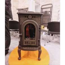 Недорогая отопительная печь со стеклом Сибирь 6 фото в Борисове