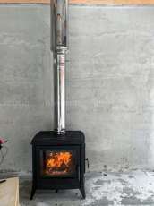 Купить чугунный Печь-камин EVEREST S13 в Борисове фото в интерьере в Борисове