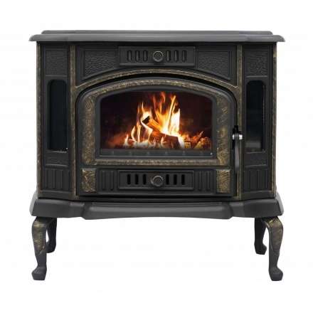 Печь-камин Сибирь 10 чугунная Амазонка бай фото в Борисове