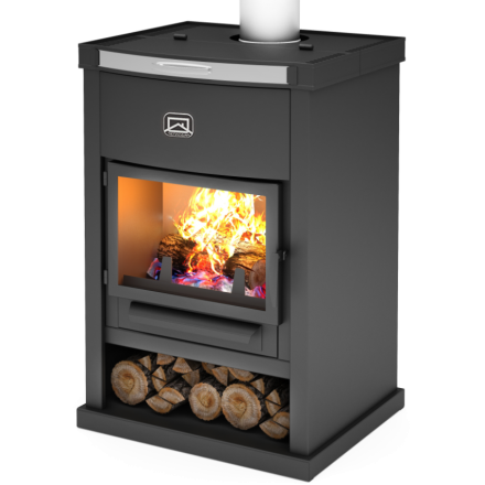 Печь-камин Теплодар ОВ-120 (прямой) Амазонка бай фото в Борисове