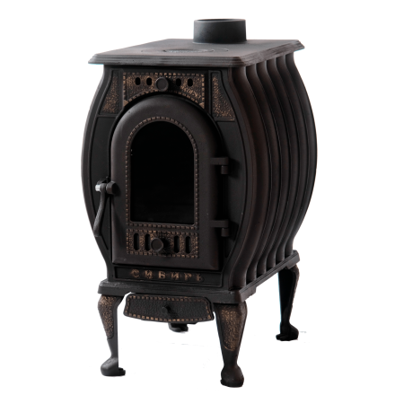 Купить печь отопительно-варочная чугунная Сибирь в Борисове фото в Борисове