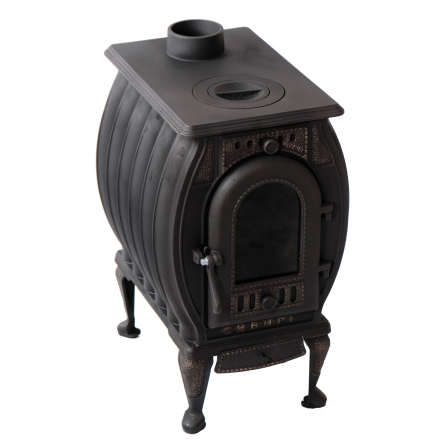 Купить печь-камин чугунная "Сибирь" в Борисове фото в Борисове