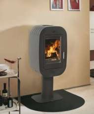 Купить стальной камин с шамотом Мета-Бел Луара в Борисове фото в Борисове