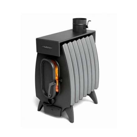 Отопительная печь Термофор Огонь-батарея 7 Лайт антрацит-серый металлик Амазонка бай фото в Борисове