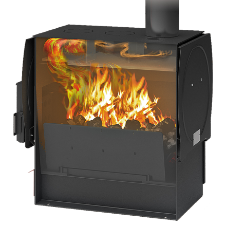 Отопительная печь Теплодар Локомотивъ 120 (2019) в Борисове