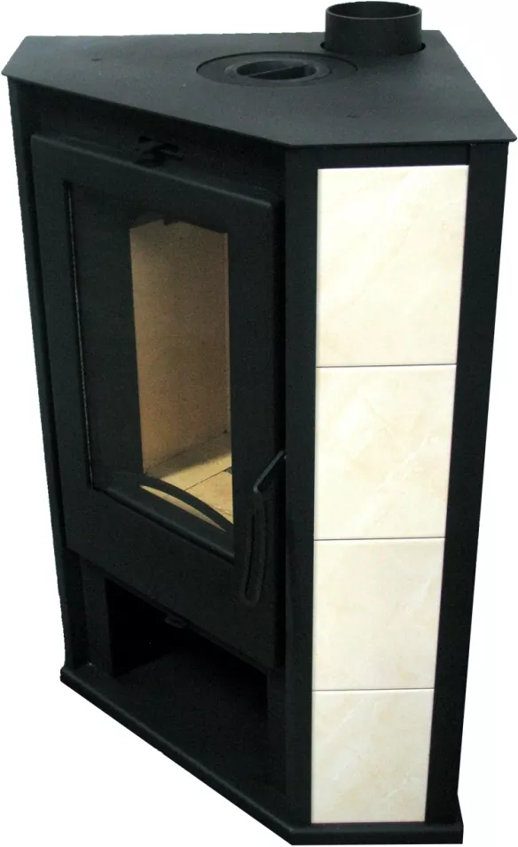 Купить стальной камин с шамотом Мета-Бел Ритм L в Борисове фото в Борисове