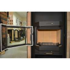 Купить стальной камин с теплообменником Мета-Бел АОТВ 9.0-03 Печора-Аква в Борисове фото в Борисове