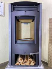 Купить стальную печь-камин Мета-Бел АОТ 7.0-01 в модификации Сена в Борисове фото  в Борисове