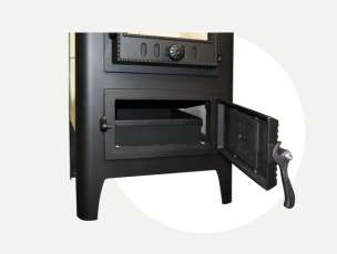 Чугунный камин со стеклом Бавария Оптима Чугун с плитой фото в Борисове