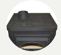 Чугунный камин Бавария Оптима Чугун с плитой фото в Борисове