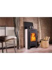 Печь-камин Бавария Оптима с плитой фото в Борисове