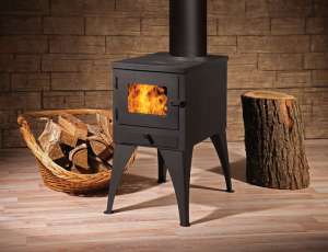 Небольшая печь-мангал с плитой Кельн-Турбо фото в интерьере в Борисове