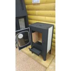 Печь-камин БАВАРИЯ ЭКО с плитой одна конфорка фото в Борисове