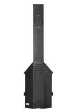 Камин МЮНХЕН ПРИСТЕННО УГЛОВОЙ КОМПАКТ черный в Борисове