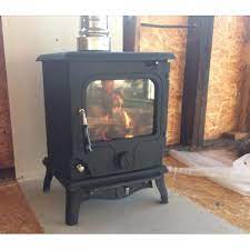 Печь-камин чугунный FireWay Paul в интерьере чёрный Амазонка бай фото в Борисове