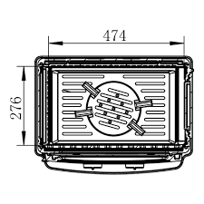 Купить Печь-камин NORDflam Breno в интерьере в Борисове Амазонка бай фото в Борисове