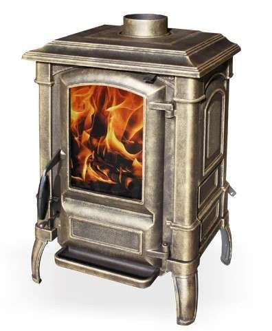 Печь-камин FireWay Bruno патина медь Амазонка бай фото в Борисове