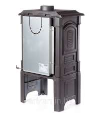 Печь-камин чугунный FireWay Bruno II чёрный Амазонка бай фото в Борисове