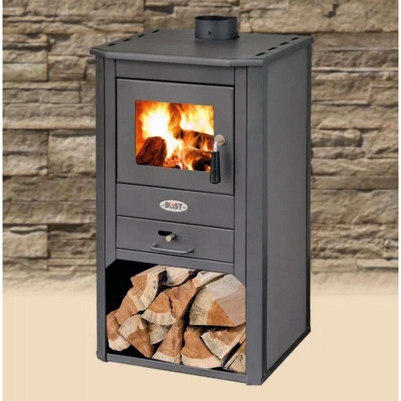 Печь-камин Blist Oganj LM стальная дверца Амазонка бай фото в Борисове