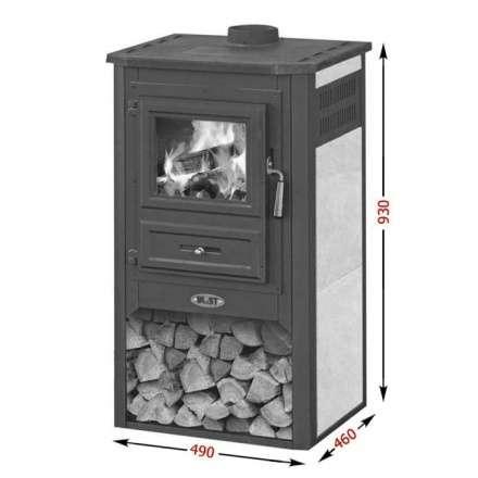 Печь-камин Blist Konzul Амазонка бай фото в Борисове