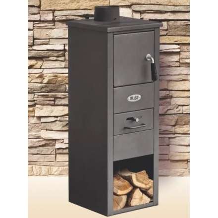 Печь-камин Blist Ekonomik LM стальная дверца фото в Борисове