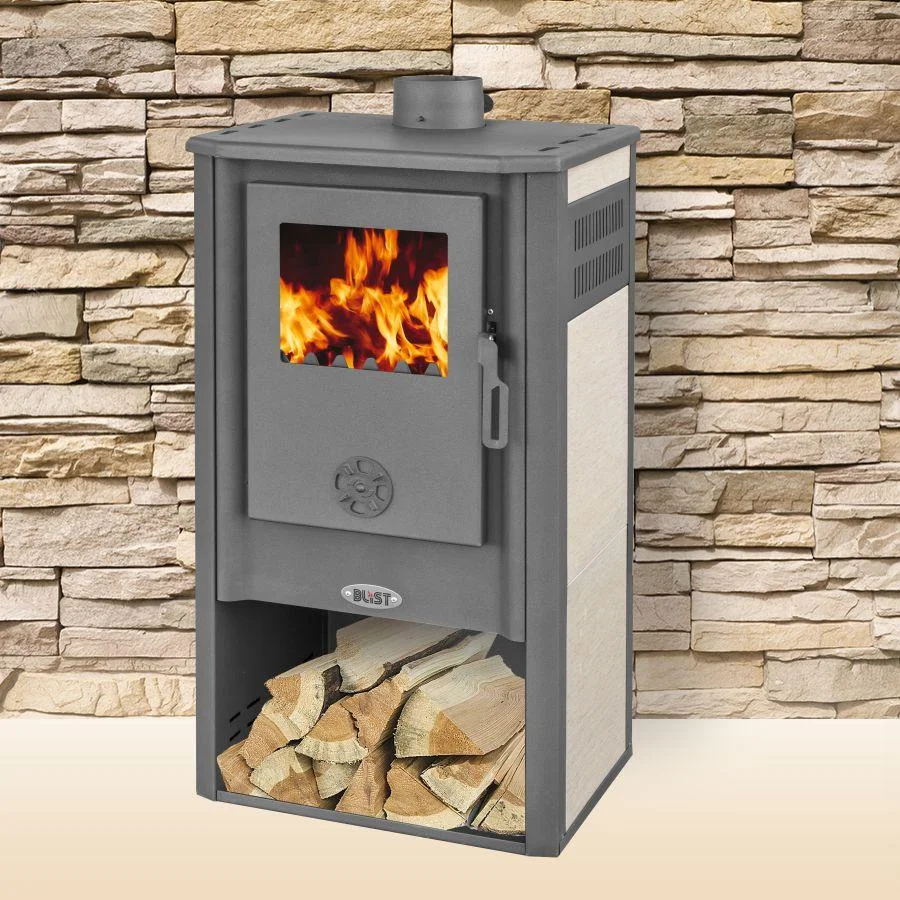 Печь-камин Blist Konzul LM стальная дверца Амазонка бай фото в Борисове