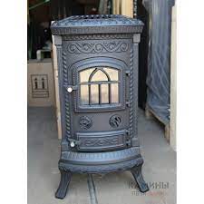 Купить Печь-камин NORDflam Plato patine чугун в Борисове Амазонка бай фото в Борисове