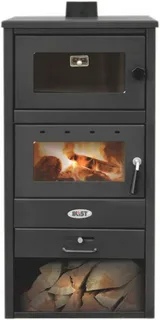 Печь-камин с духовкой Blist BR Амазонка бай фото в Борисове