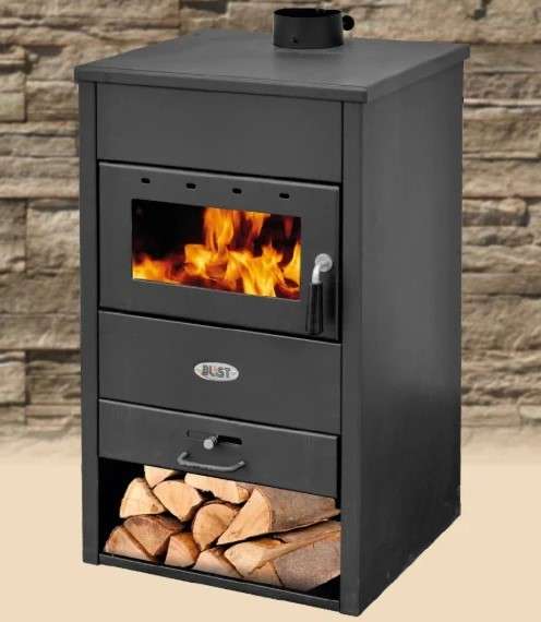 Печь-камин Blist B22 E с водяным контуром фото в Борисове