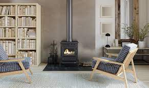 Купить Печь-камин Kawmet P3 (7.4 кВт) EKO в интерьере чугунный в Борисове фото в Борисове