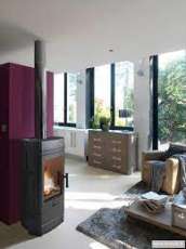 Печь-камин Invicta Cassine чугун в интерьере Амазонка бай фото в Борисове