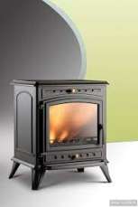 Печь-камин чугунный Invicta Altea в интерьере Амазонка бай фото в Борисове