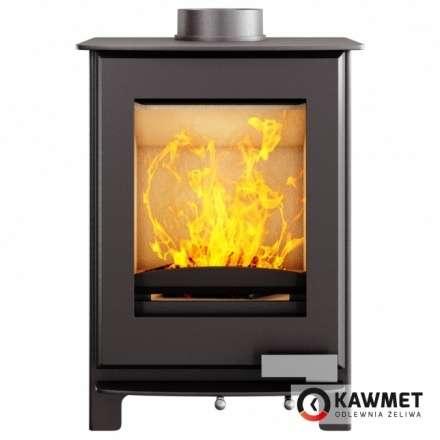Купить Печь-камин Kawmet Premium S16 (4,9 кВт) в интерьере чугунный в Борисове фото в Борисове