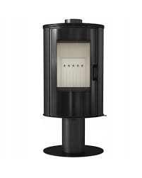 Купить Печь-камин черный Kratki KOZA/AB/S/N/DR в интерьере в Борисове Амазонка бай фото в Борисове