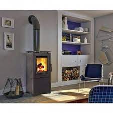 Купить Печь-камин Kratki Koza/K5/S/W стальной в интерьере в Борисове Амазонка бай фото в Борисове