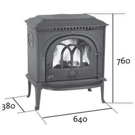 Чугунная печь камин Jotul F8 в Борисове