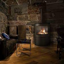 Купить Печь-камин Kratki Koza/AB/S/2 (сталь) стальной в интерьере в Борисове Амазонка бай фото в Борисове