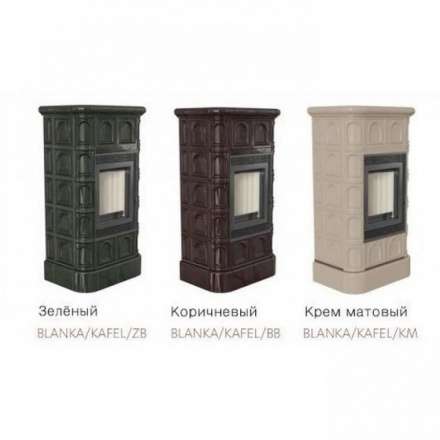 Купить кафельную печь Kratki BLANKA/KAFEL/C Амазонка бай фото в Борисове