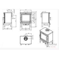 Купить Печь-камин NORDflam Ivory в Борисове Амазонка бай фото в Борисове