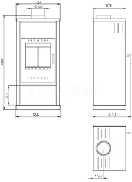 Купить Печь-камин NORDflam Pireus в Борисове Амазонка бай фото в Борисове